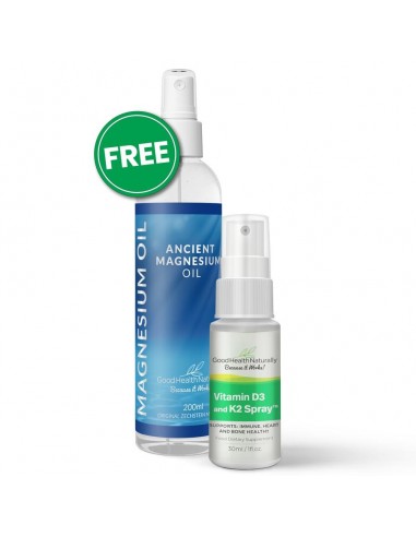 Free Ancient Magnesium Oil with Vitamin D3 + K2 Spray