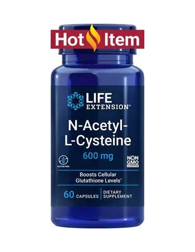 Life Extension NAC 600mg capsules