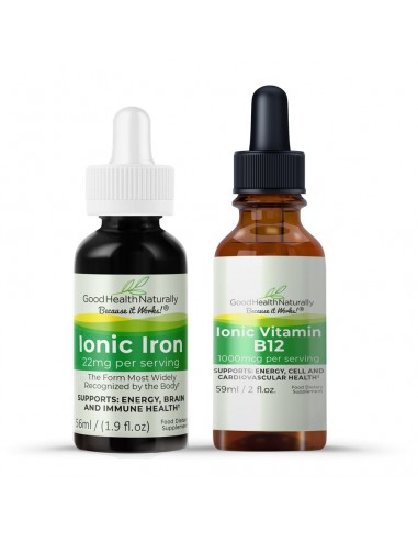 Ionic Iron + Ionic Vitamin B12 Bundle