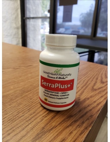SerraPlus+® 80,000IU - 60 Serrapeptase Capsules