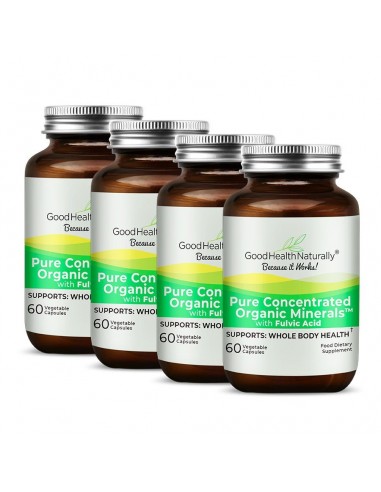 Pure Concentrated Organic Minerals™ Capsules - Buy 3 Get 1 FREE