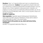 Essential Digestive Plus label