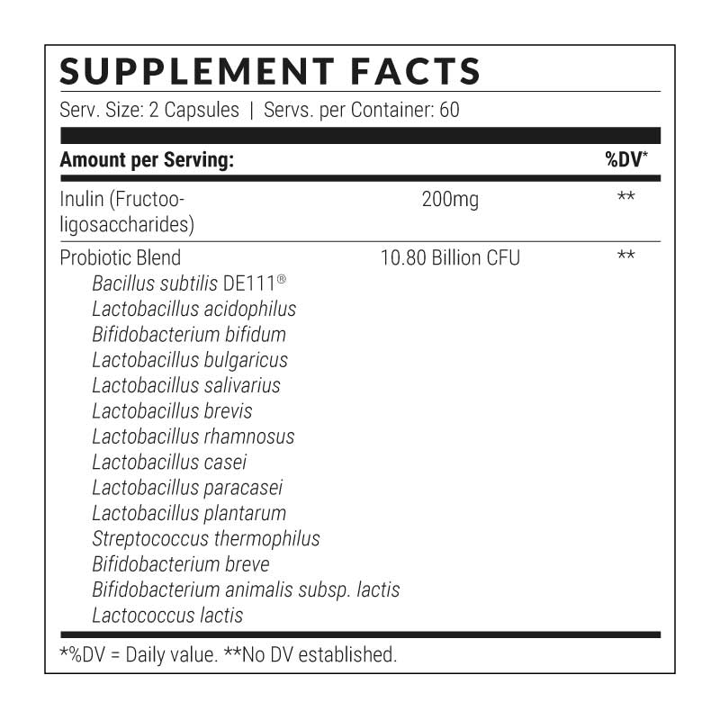 Good Health Biotic 14 Label