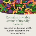 Contains 14 viable strains of friendly bacteria
