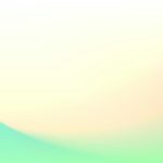 green and white abstract painting